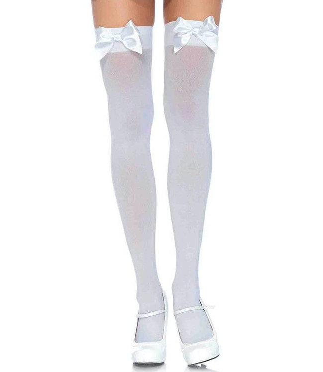 Plus Size Thigh Highs With Bow 6255Q