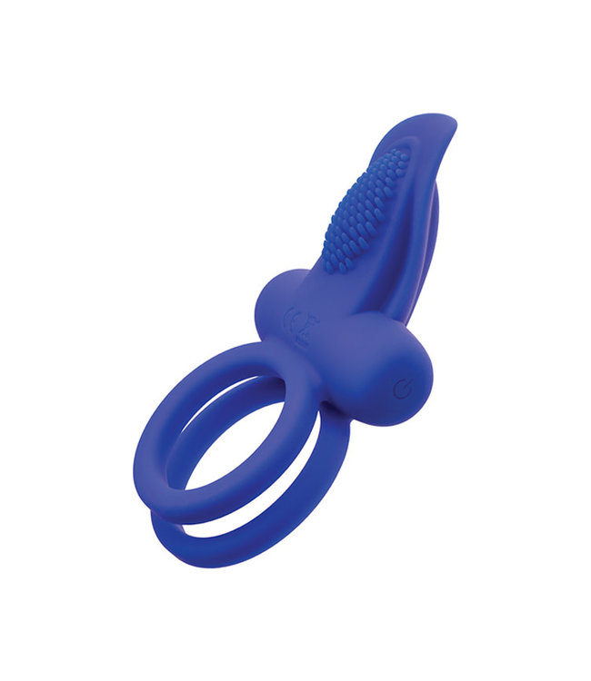 Couples Enhancers Silicone Rechargeable Dual Pleaser Enhancer