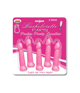 Bachelorette Party Pink Pecker Candles