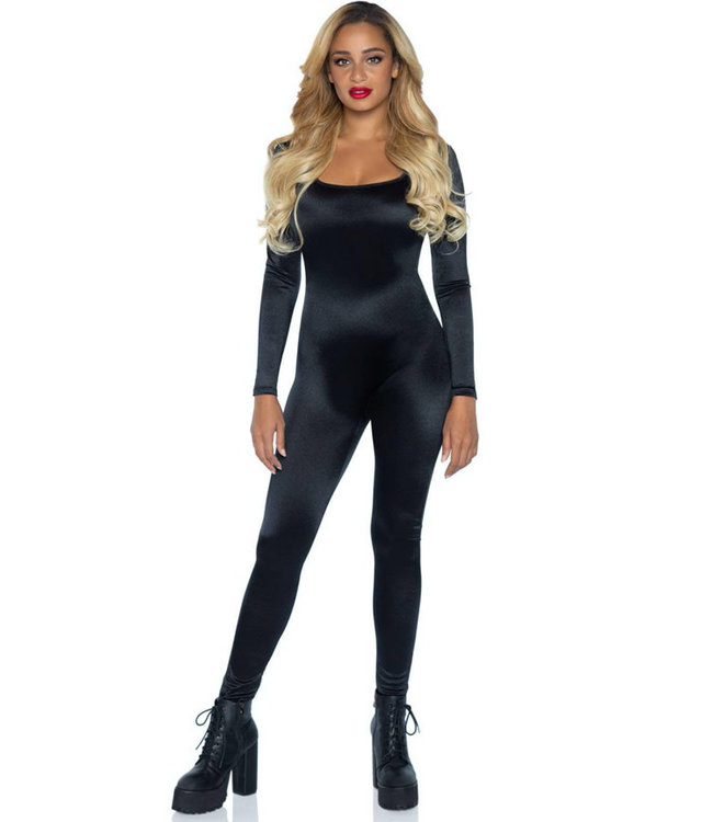  Fun Costumes Women's Black Shiny Leggings Adult Black