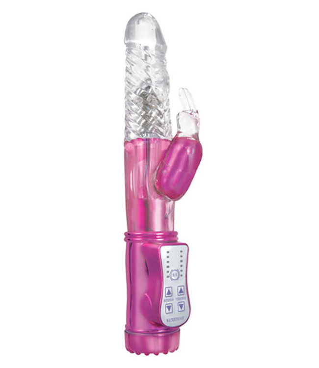 Energize Her Bunny 3 Energize Dual Motors 36 Function 6 Rotation Modes Waterproof Pink
