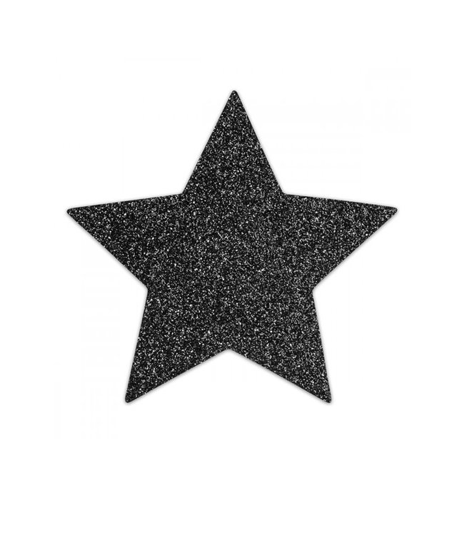Bijoux Indiscrets Flash Pastie Star Black