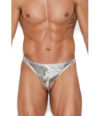 Keenen Silver Men's Thong 82201