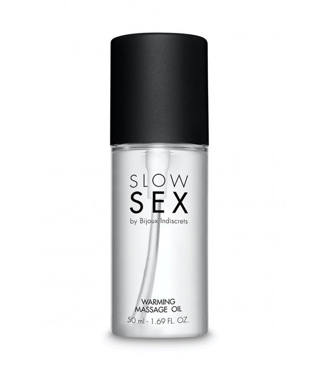 Bijoux Indiscrets Slow Sex Warming Massage Oil 1.69oz