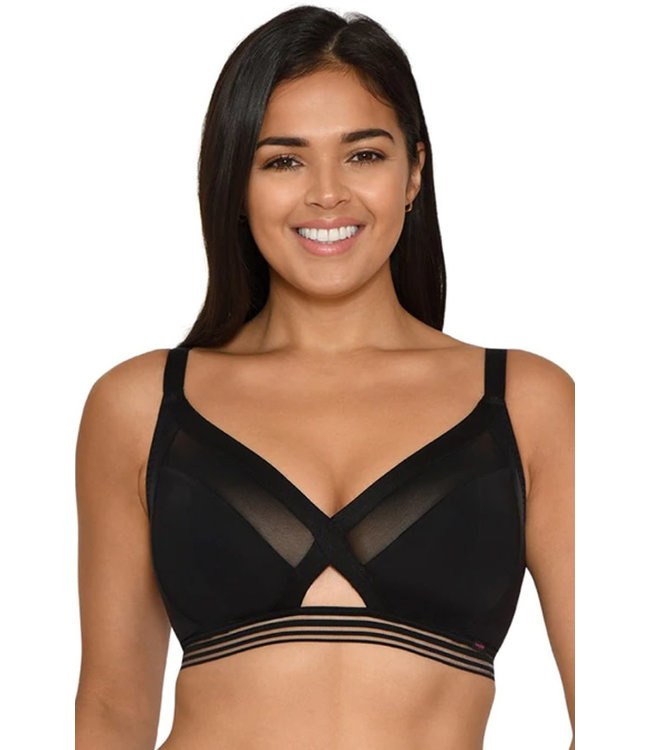 Curvy Kate  D-K Cup on X: Monday ✔️ Unwind bralette ✔️ The soft elastic  neckline offers an ease of fit, while the powermesh lined bottom cups and  deeper underband give added