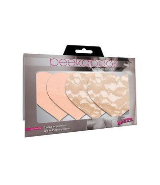 Nude Ambition Hearts Pasties