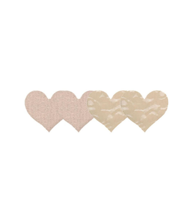 Nude Ambition Hearts Pasties