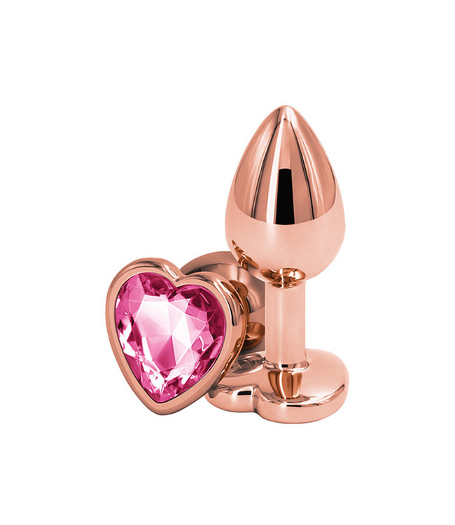 Rear Assets Rose Gold Heart Small Pink