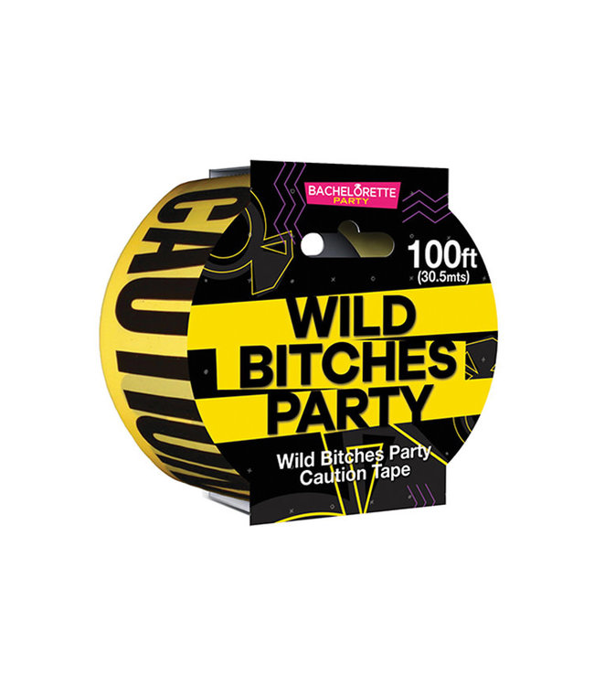 Wild Bitches Caution Party Tape