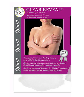 Clear Reveal  Strapless Silicone Adhesive Bra 1 Pair