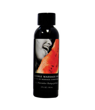 Earthly Body Edible Massage Oil Watermelon 2oz