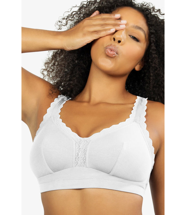 Parfait Dalis Bra Sized Non-Underwire Modal & Lace J-Hook Bralette