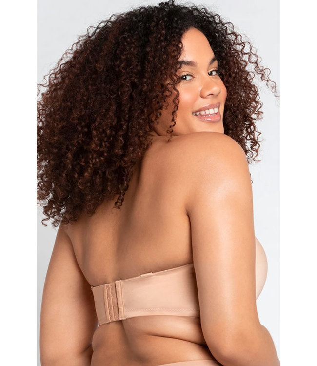 Curvy Kate Smoothie Strapless Moulded Latte Bra CK008109