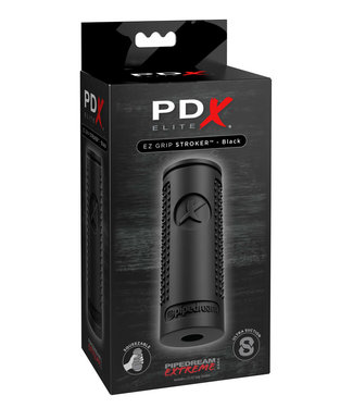 PDX ELITE EZ Grip Stroker Black