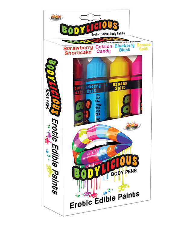 Bodylicious Erotic Edible Body Paint Pens