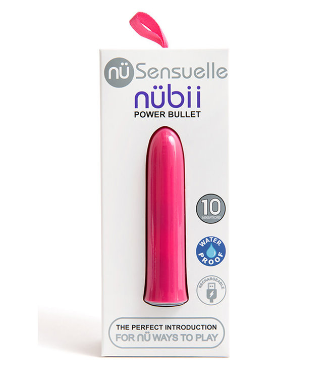 Sensuelle Nubii 10-Function Bullet Rechargeable Pink