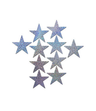 10 Mini Glitter Stars Nipple & Body Pasties