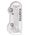 REALcock Crystal Clear Dildo With Balls 9"