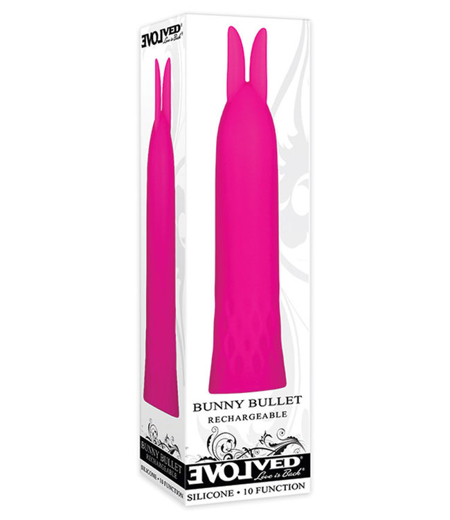 Evolved The Bunny Bullet Rechargeable Silicone Pink
