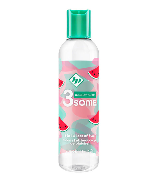 3some Watermelon Water-Based Lube 4oz