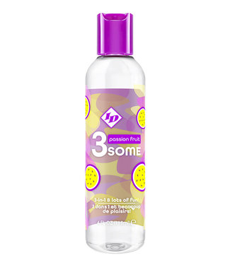 3some Passion Fruit Water-Based Lube 4oz