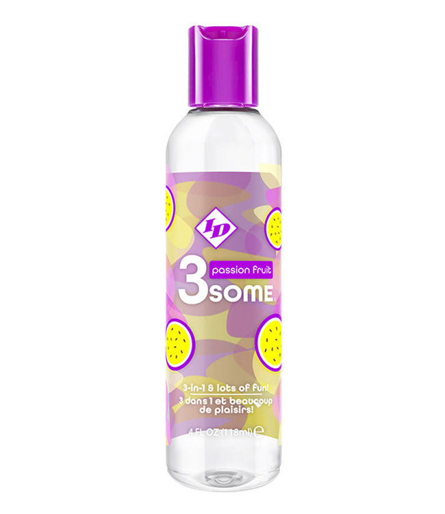 3some Passion Fruit Water-Based Lube 4oz