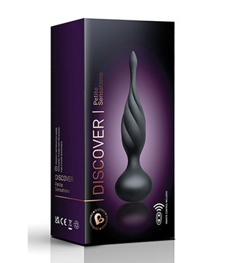 Rocks Off Petite Sensations Discover Plug w/Remote Black