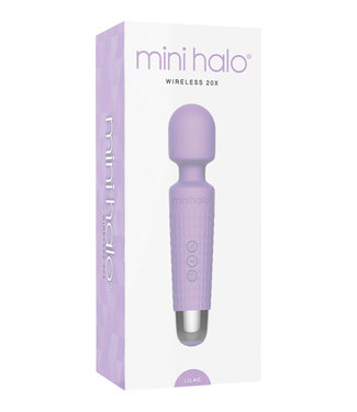 Mini Halo Wireless Wand 20X Silicone Liliac