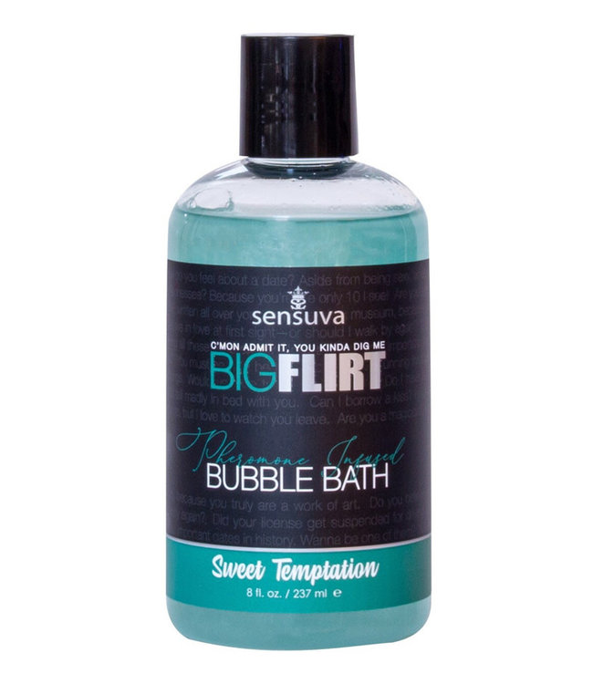 Big Flirt Pheromone Bubble Bath Sweet Temptation 8oz