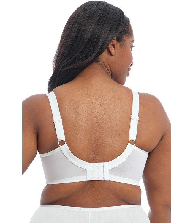 Elomi Brianna Plunge White Bra EL8080
