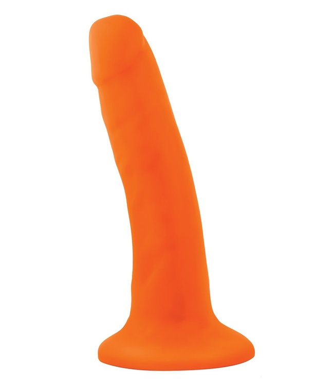 Neo Dual Density Cock Neon Orange 6"