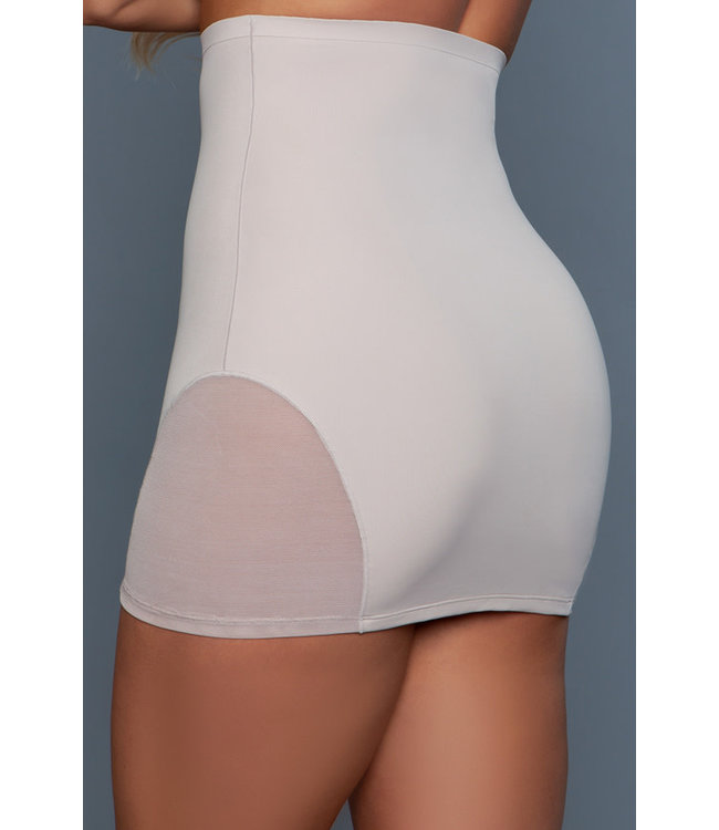High-Waisted Nude Half Slip 2178