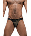 Ryan Black/Gold Men's Thong 442901