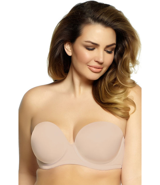 Marvelous Strapless Warm Nude Bra 235033