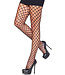 Black Meena Scale Net Tights 9983