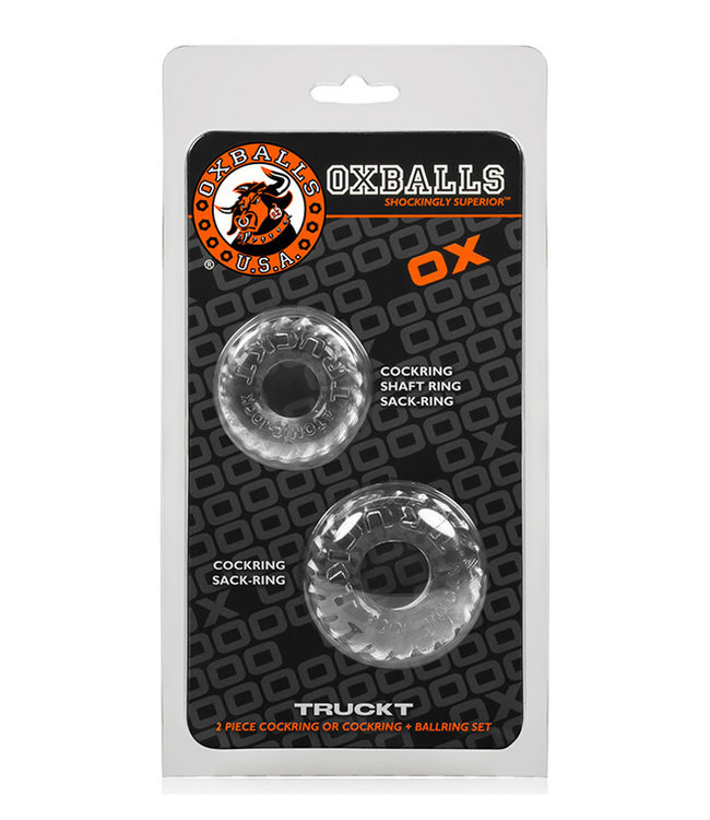 OxBalls Truckt Cockring Clear