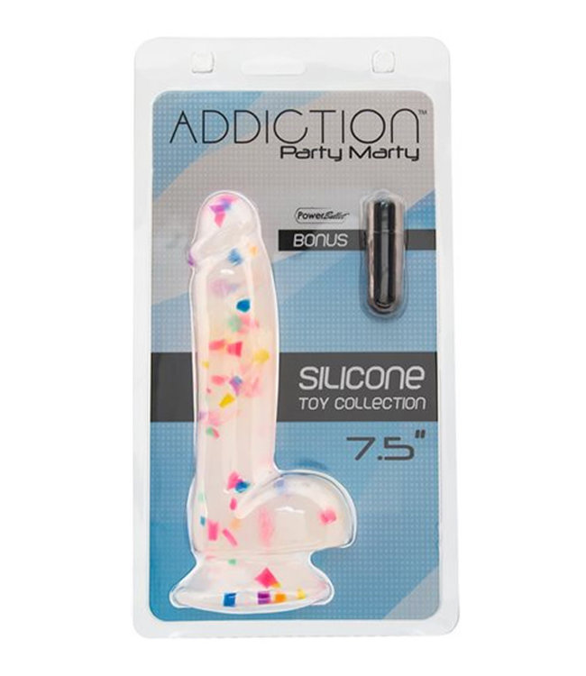 Addiction Confetti Dong With PowerBullet 7.5in