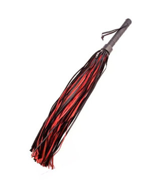 Rouge Leather Flogger Black Red