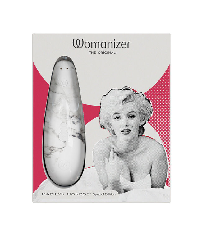 Womanizer Classic 2 Pleasure Air Toy Marilyn Monroe White Marble
