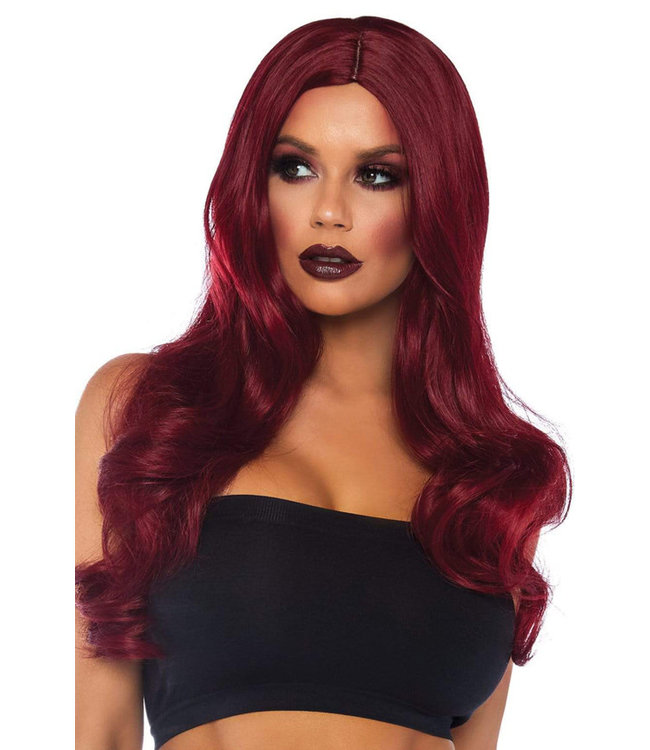 Long Wavy Center Part Wig A2829