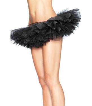 Black Organza Layered Tulle Tutu Skirt A1705