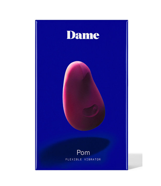 Dame Pom Flexible Vibrator Plum