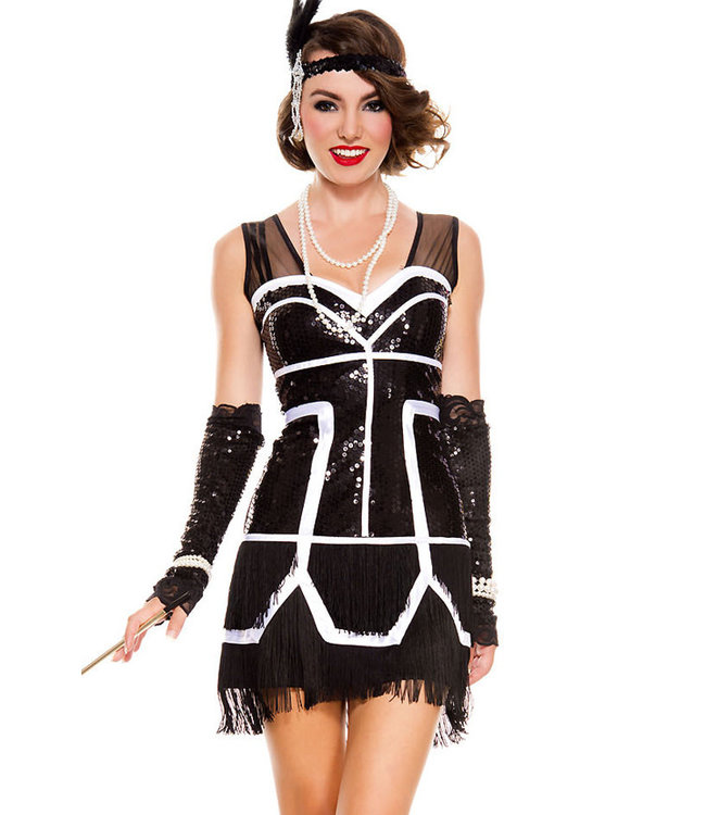 1920s Flapper Fever Costume 70596