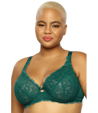 Felina Peridot Unlined Lace Juniper Bra 115073