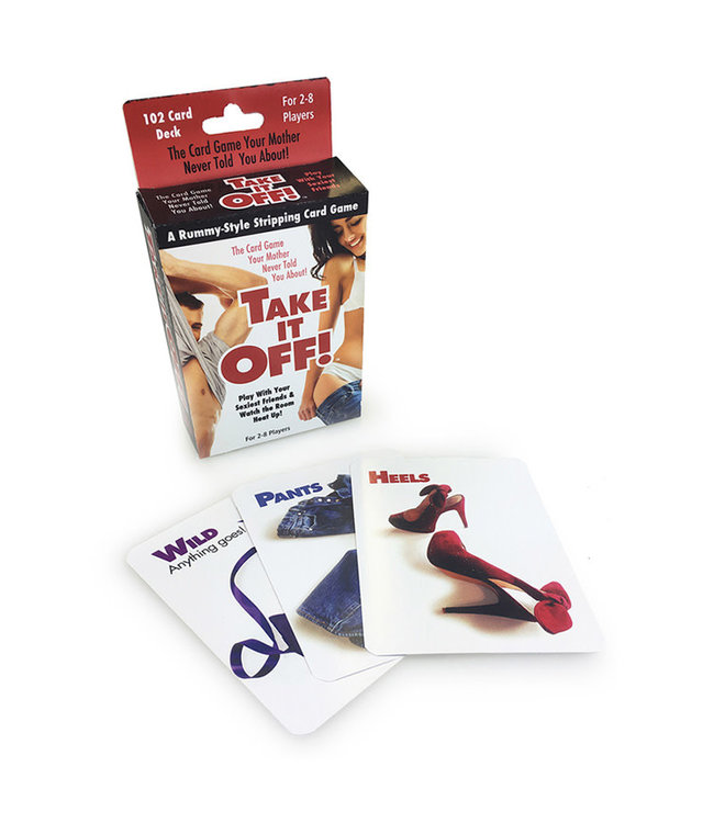 Take It Off Stripping Card Game