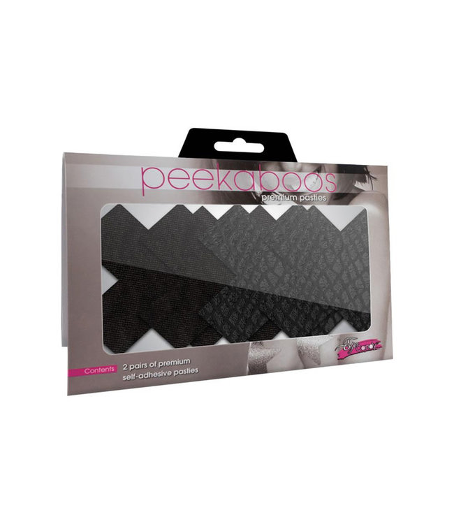 Classic Black X Pasties