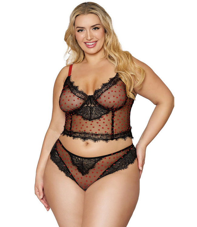 Danna Plus Black/Red Set 12662X