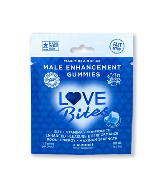 Love Bites Male Enhancements Gummies 2 Pieces