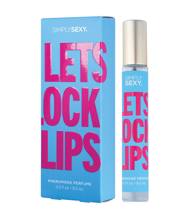 Simply Sexy Pheromone Perfume Let's Lock Lips 0.3oz