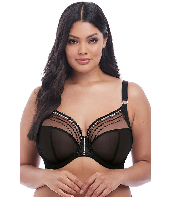 Elomi Matilda Underwire Black Bra EL8900